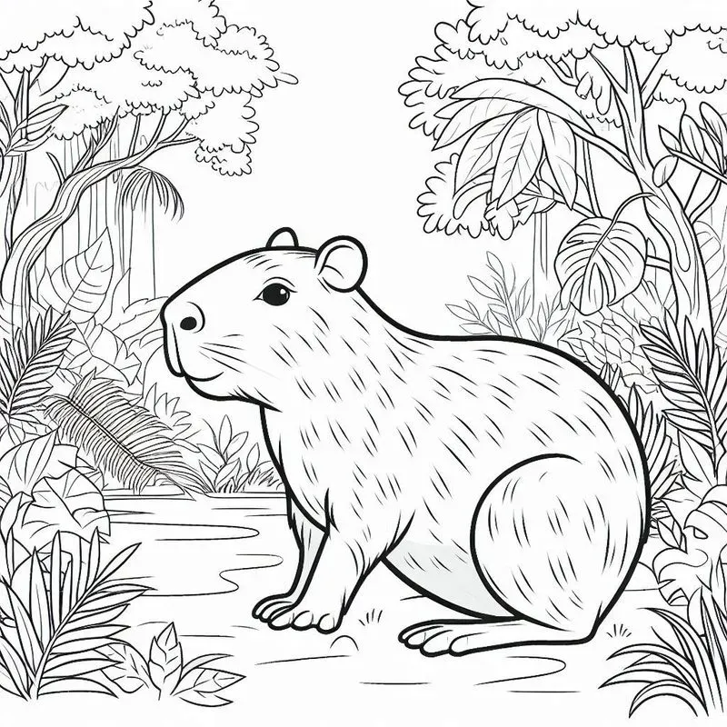 Amazon Animal Coloring Pages For Kids