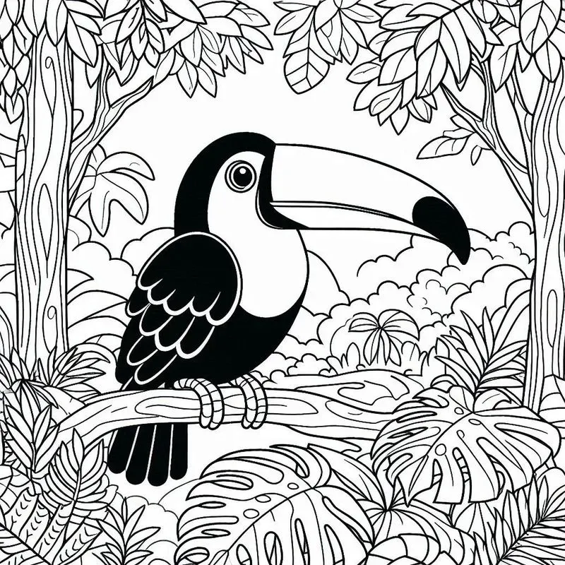 Amazon Animal Coloring Pages For Kids