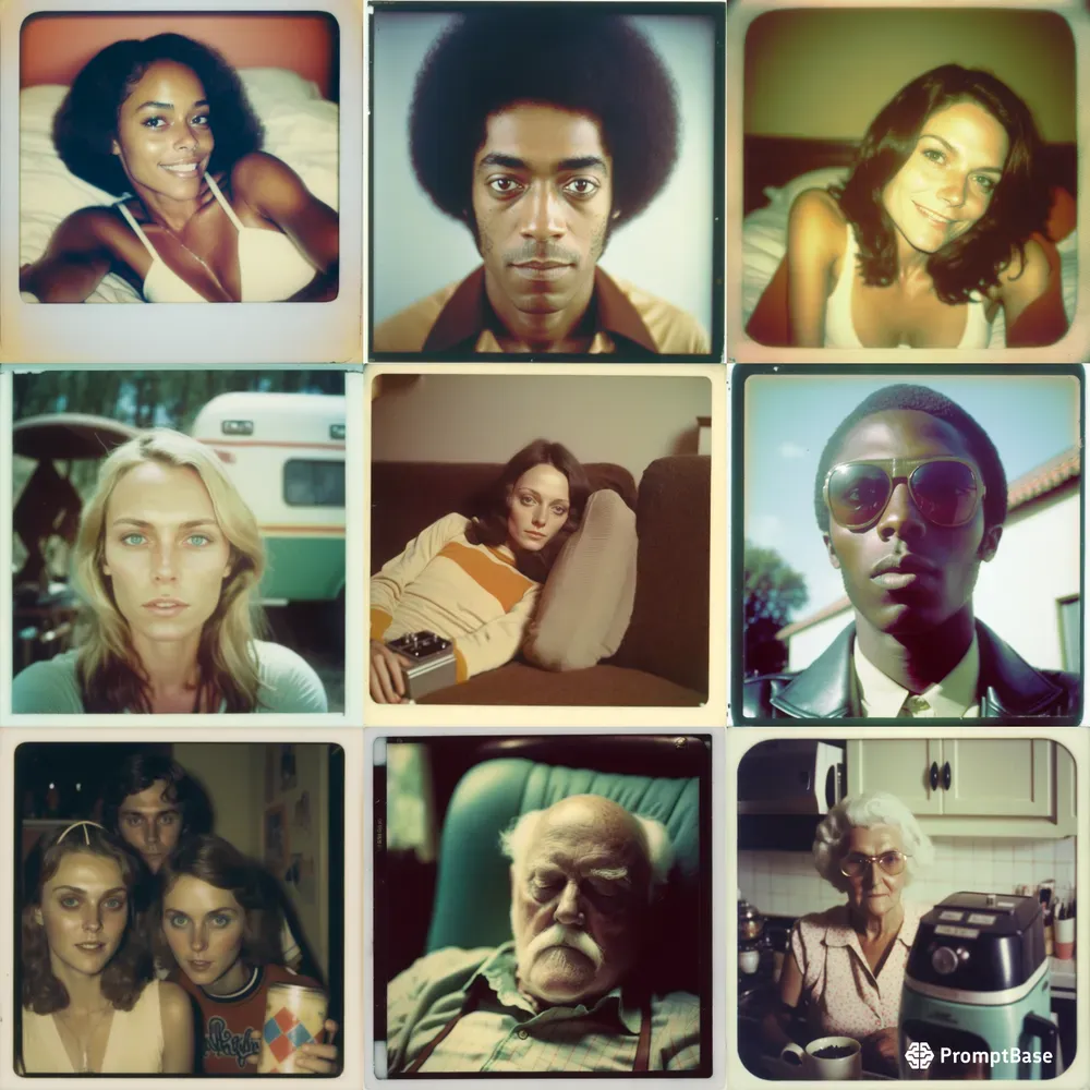 1970s Polaroid Photography