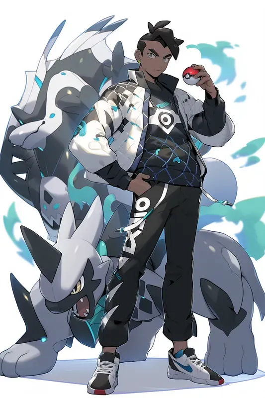 Anime Pokemon Trainers With Pokemon