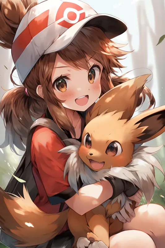 Anime Pokemon Trainers With Pokemon