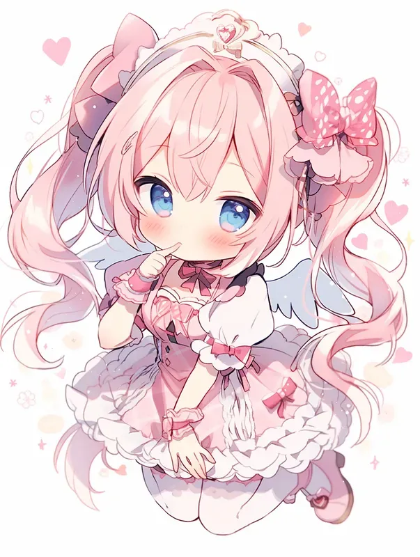 Chibi Girls In Fashion Outfits