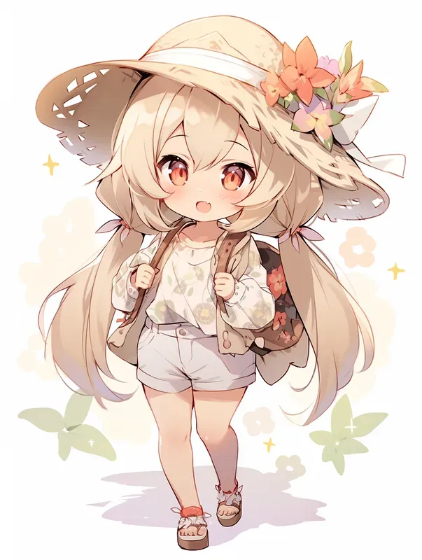 Chibi Girls In Fashion Outfits