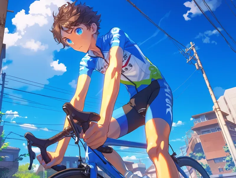 Anime Outdoor Sport Characters