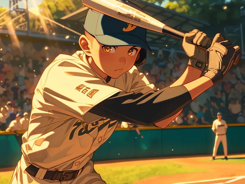 Anime Outdoor Sport Characters