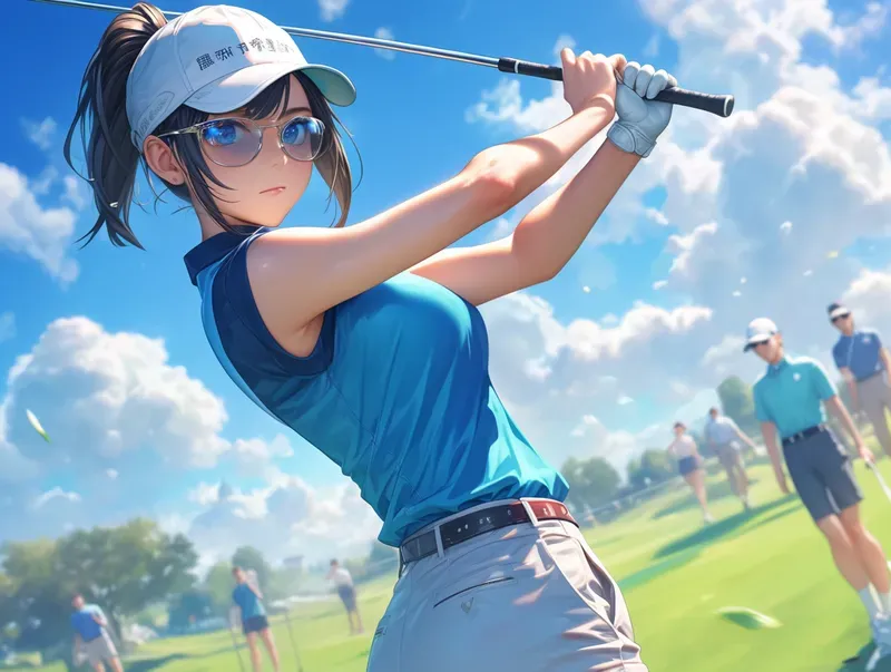 Anime Outdoor Sport Characters