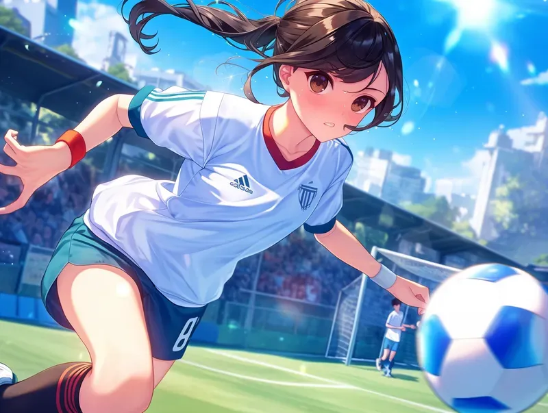 Anime Outdoor Sport Characters