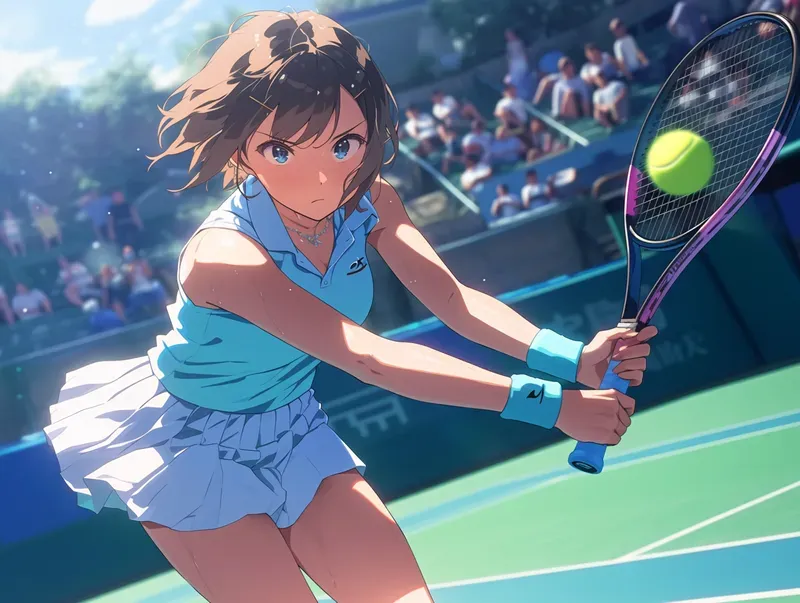 Anime Outdoor Sport Characters