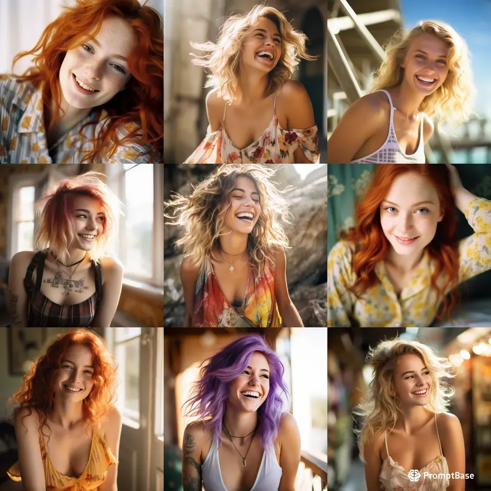 Young Women Portraits