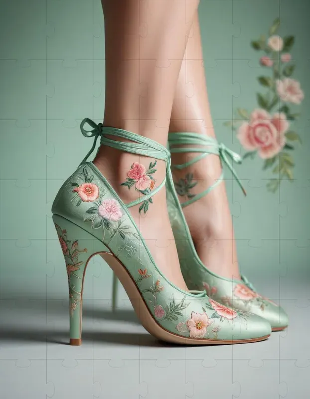 Stylish Footwear Closeups