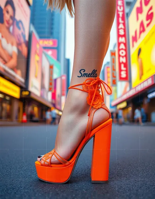 Stylish Footwear Closeups