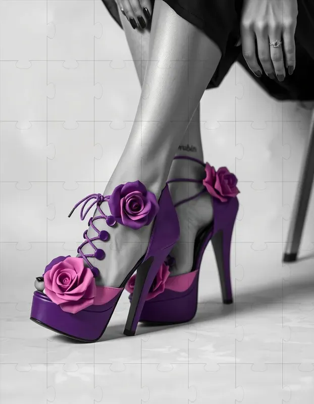 Stylish Footwear Closeups