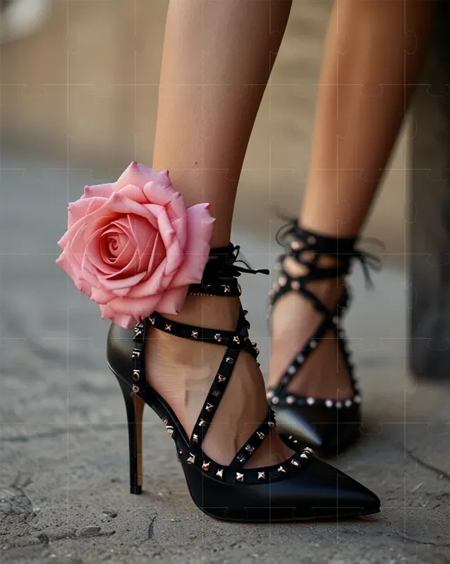 Stylish Footwear Closeups