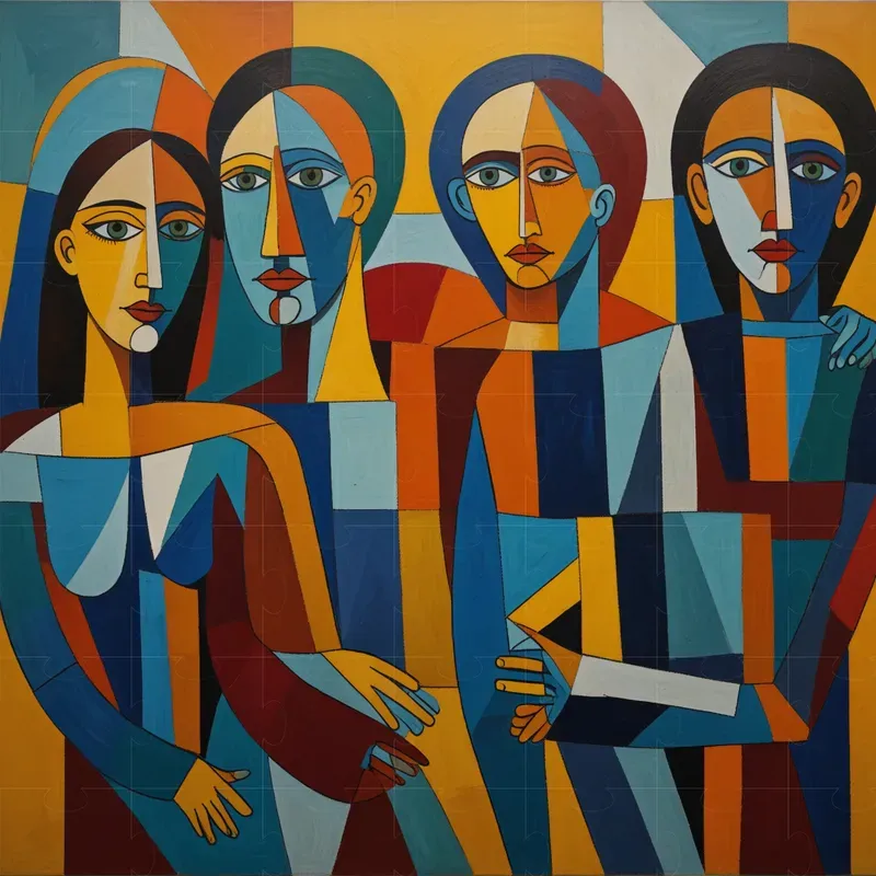 Picassos Worlds Geometry Of Emotions