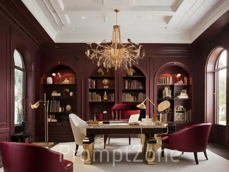 Luxurious Study Room Interior Designs