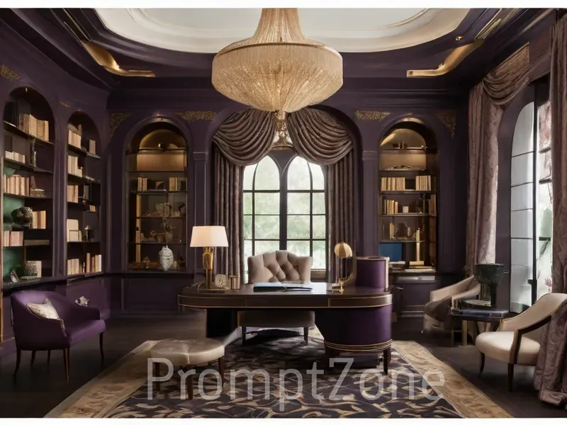 Luxurious Study Room Interior Designs