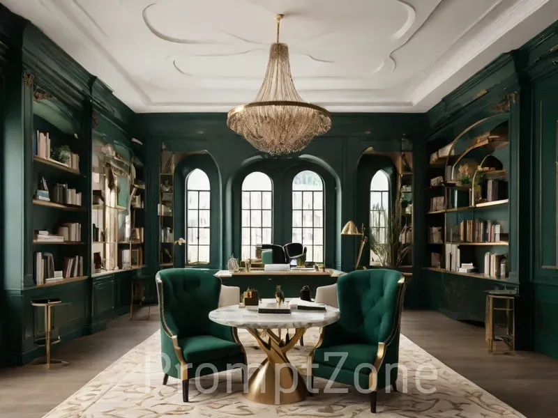 Luxurious Study Room Interior Designs