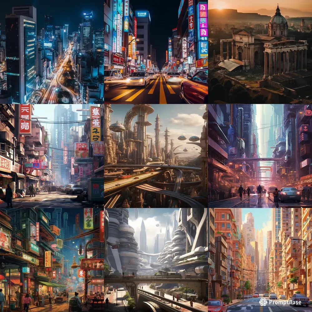 Bustling Metropolises