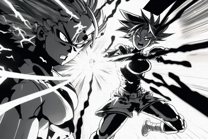 Epic Anime Battle Scenes