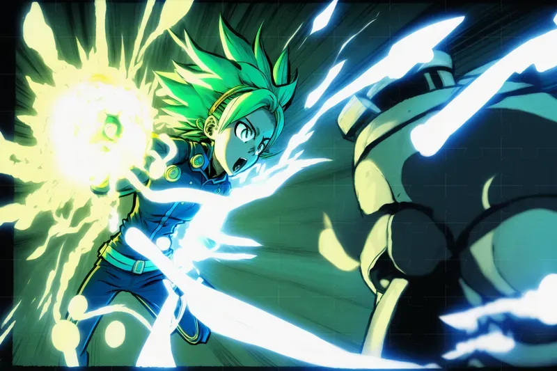 Epic Anime Battle Scenes