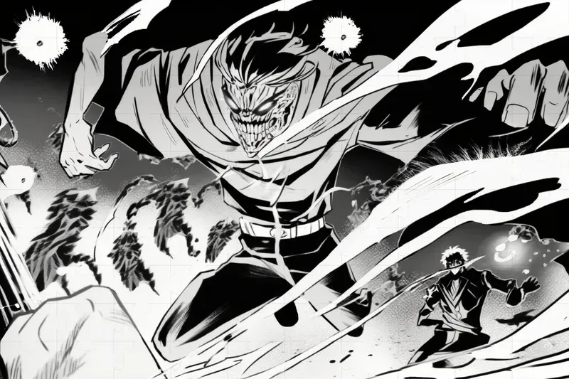 Black And White Manga