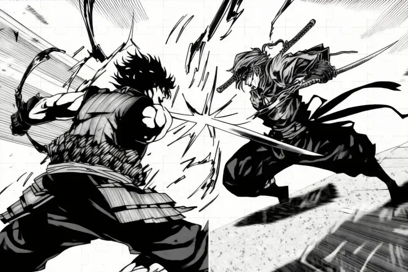 Black And White Manga