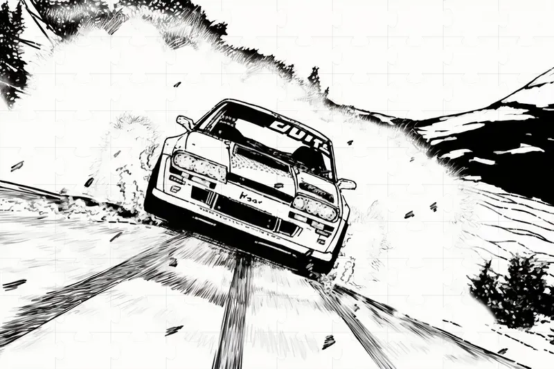 Black And White Manga