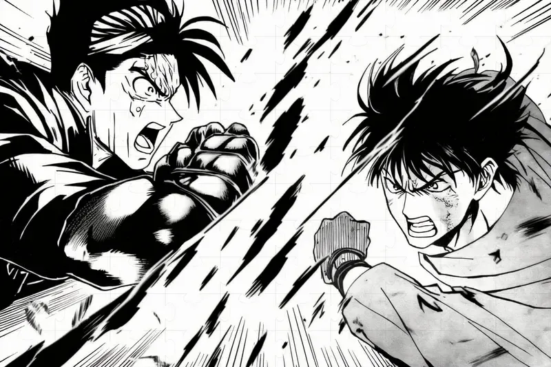 Black And White Manga