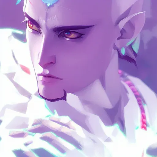 Anime Concept Art Shaded Digital Art