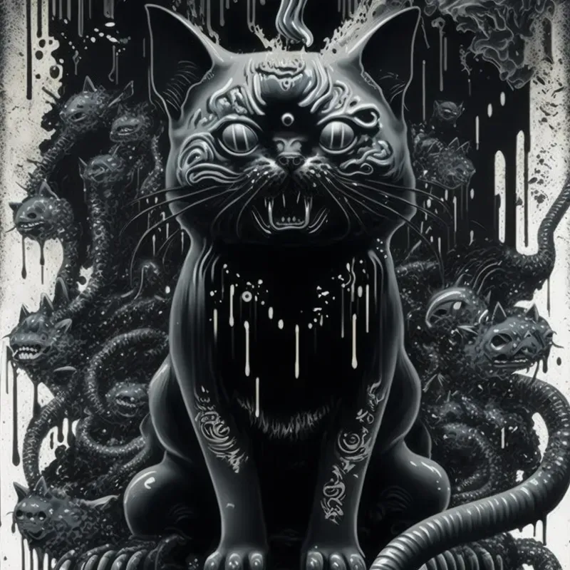 Dripping Art Illustrations
