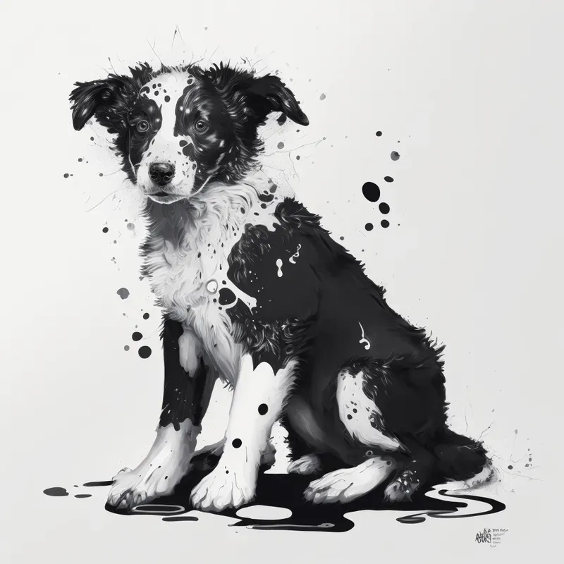 Dripping Art Illustrations