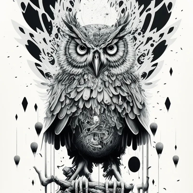 Dripping Art Illustrations