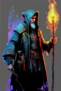 Characters Scattering Into Pixel Art Chaos
