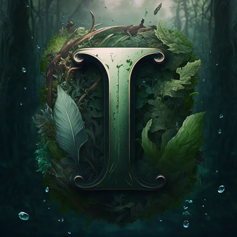 Medieval Style Font Letters
