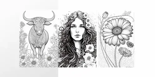 Beautiful Flower-themed Artworks generated by midjourney