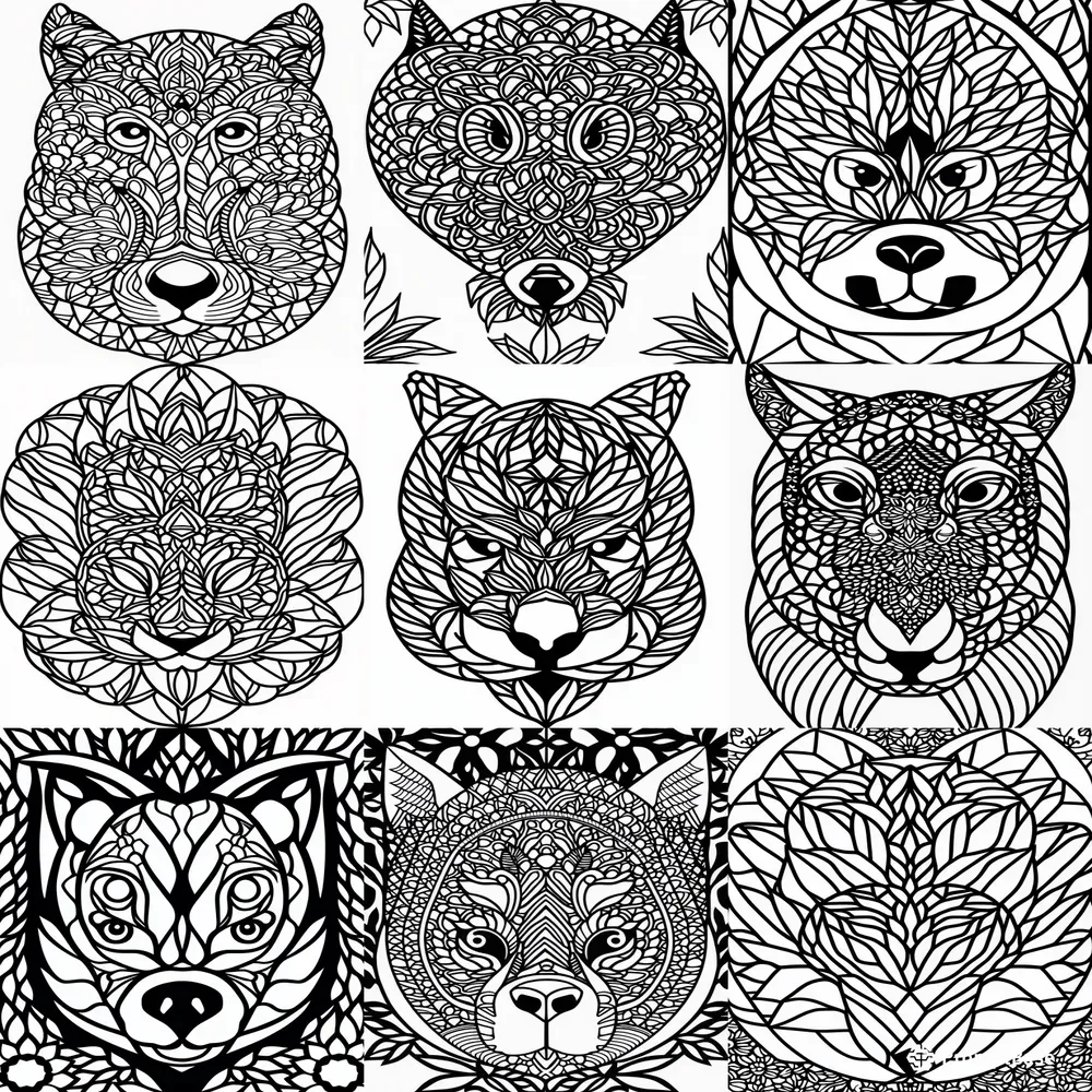 Animal Coloring Book Ideas