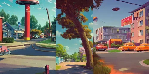 1950s Vibes generated by stable-diffusion