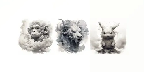 Cloud Sketch Art generated by midjourney