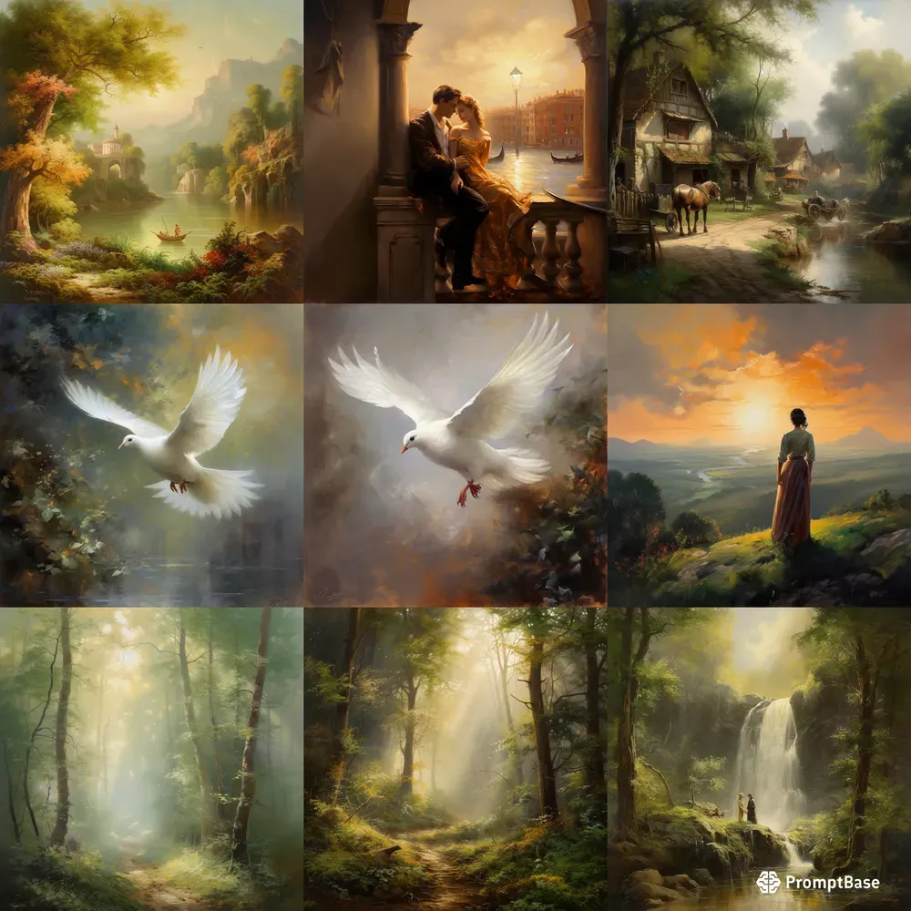 Romanticism Oil Paintings