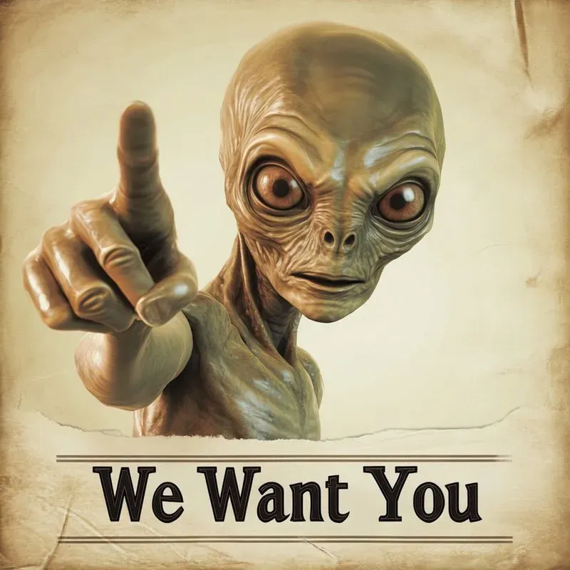 We Want You Posters