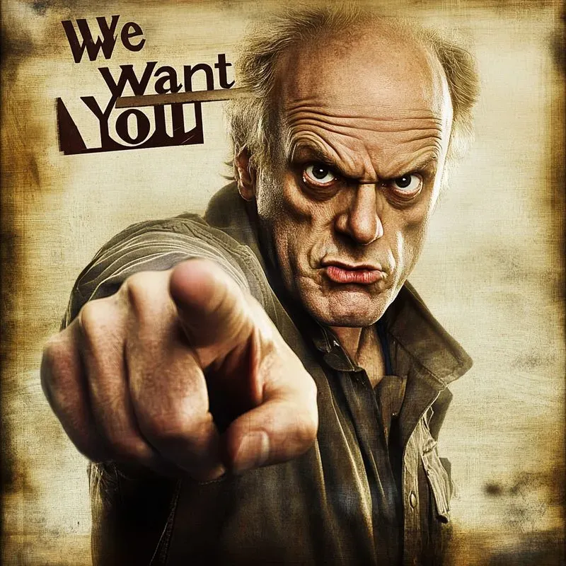 We Want You Posters