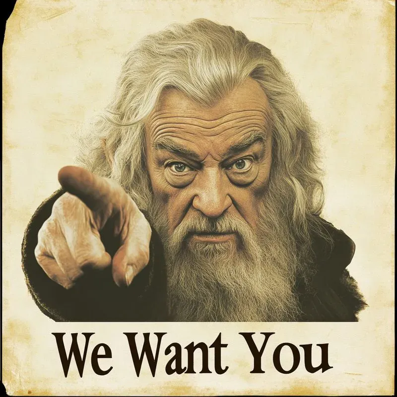 We Want You Posters