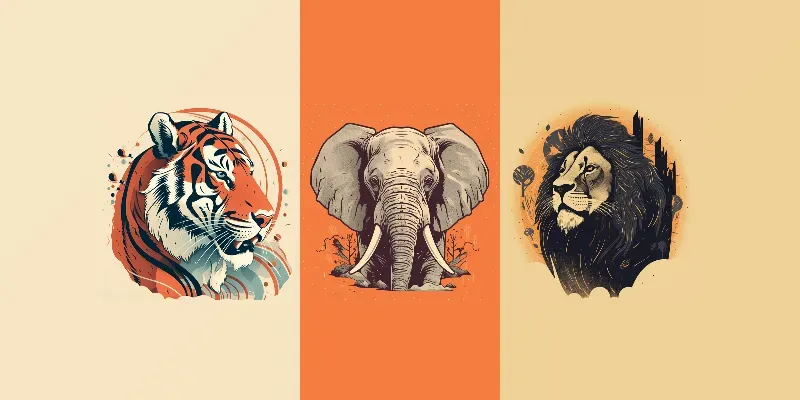 T-shirt Designs Wildlife-inspired generated by undefined