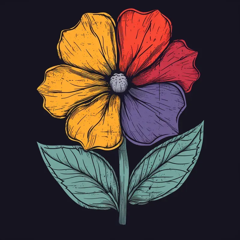 Tshirt Design Minimal Hand Drawn