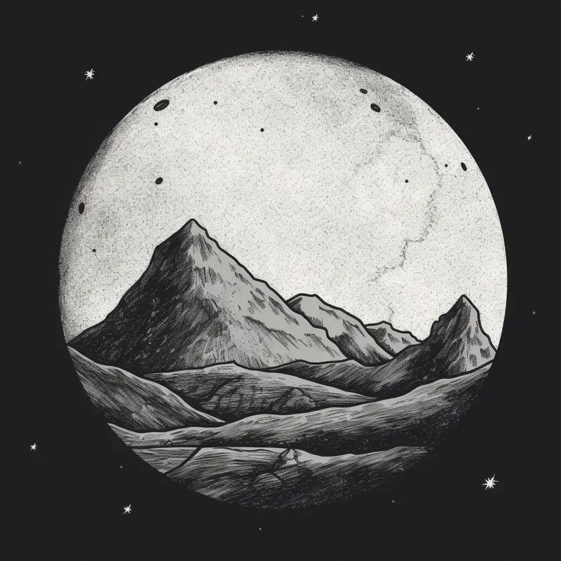 Tshirt Design Minimal Hand Drawn