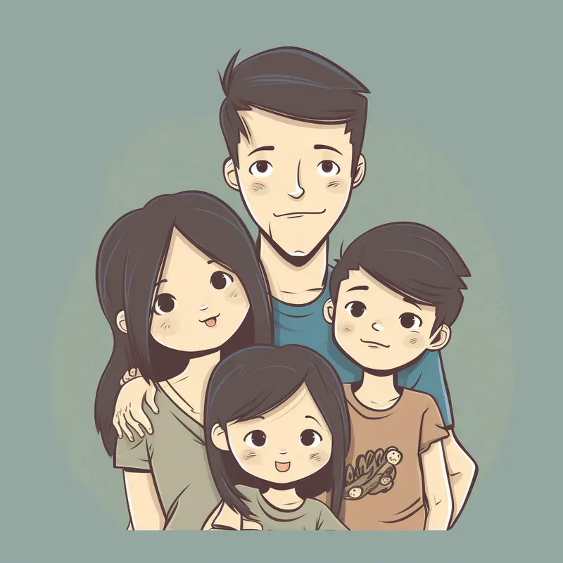 Tshirt Design Cartoon Illustrations