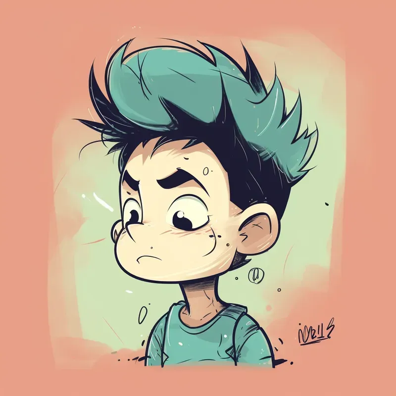 Tshirt Design Cartoon Illustrations