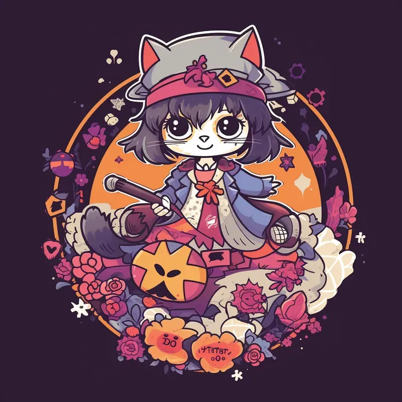 Japanese Cartoon Tshirts