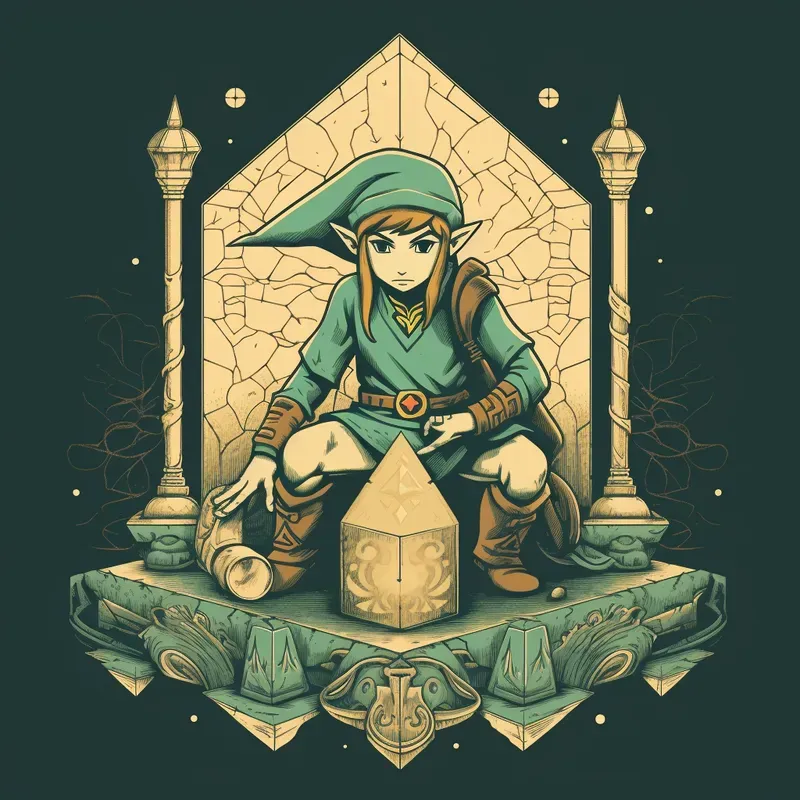Tshirt Design Vintages Game Characters