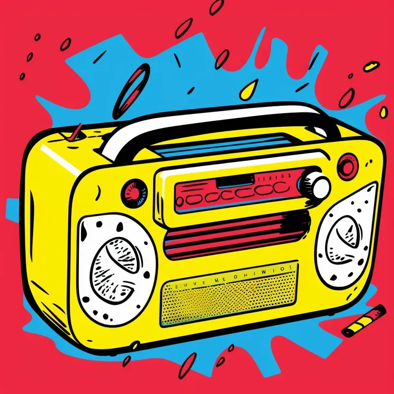 Tshirt Design Retro Pop Art